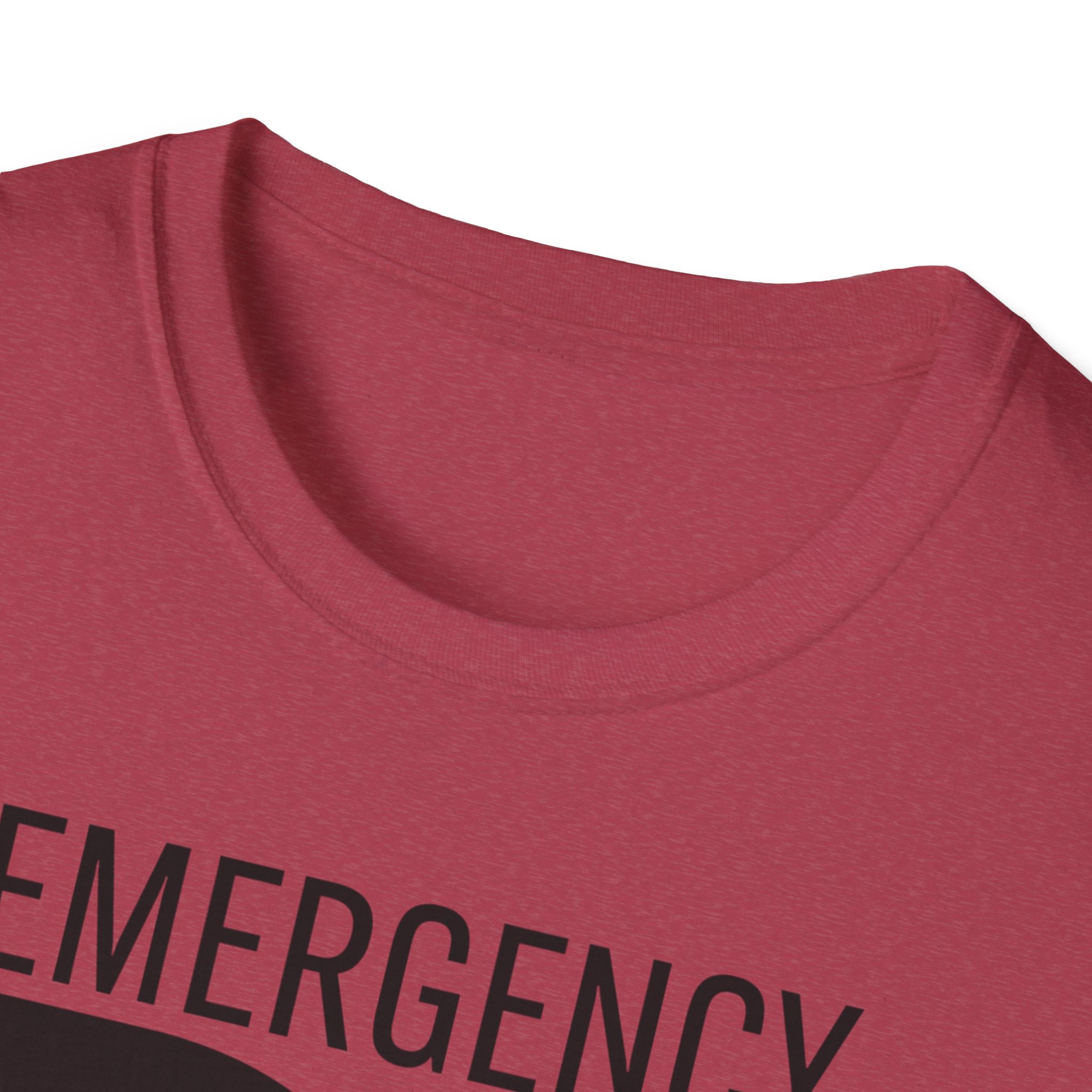 Emergency DJ Unisex Softstyle T-Shirt - Perfect for Music Lovers and Events - Image 55