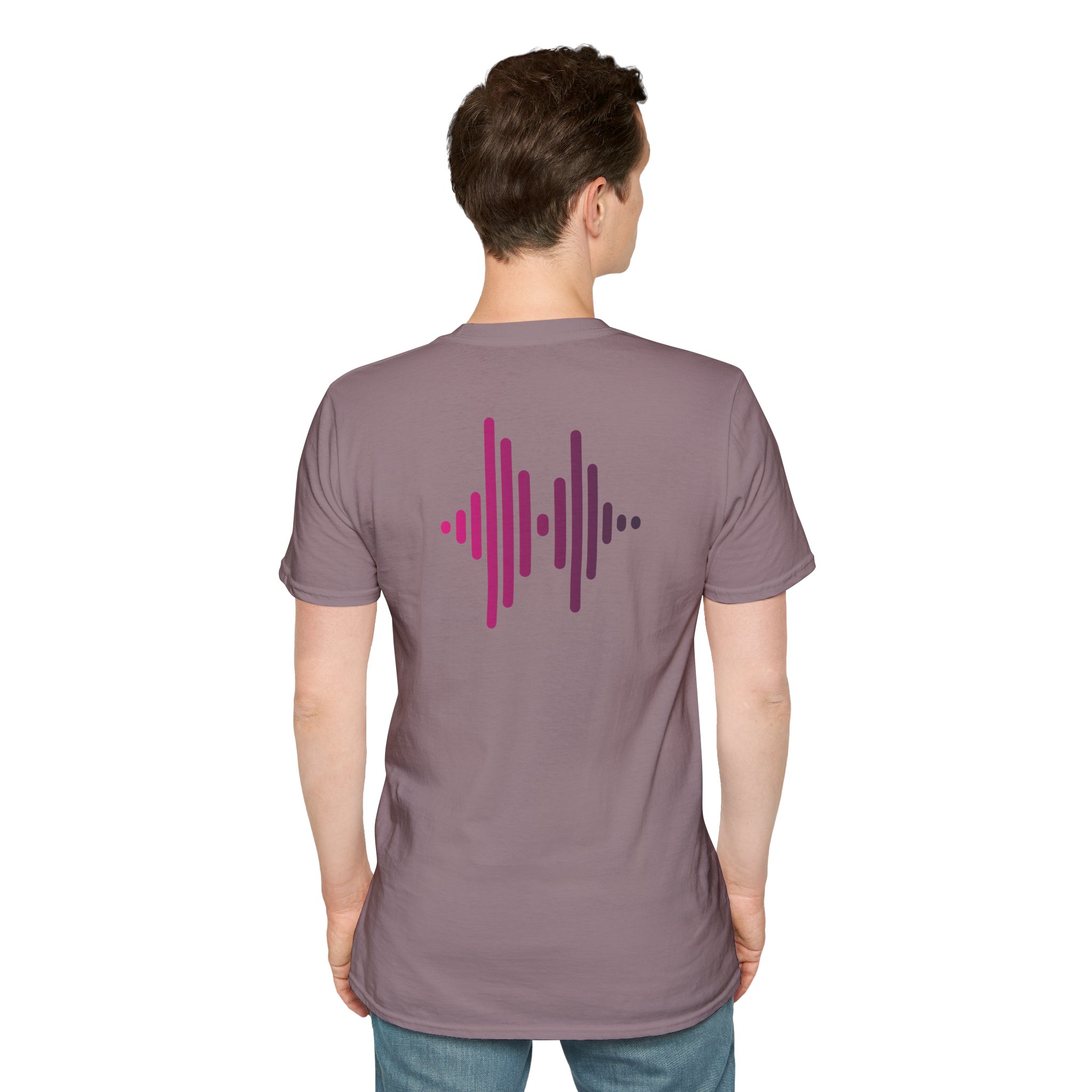 Soundwave Graphic T-Shirt — Modern Audio Waveback Tee - Image 78