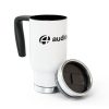 Stainless Steel Travel Mug with Handle, 14oz - Thumbnail Image 6