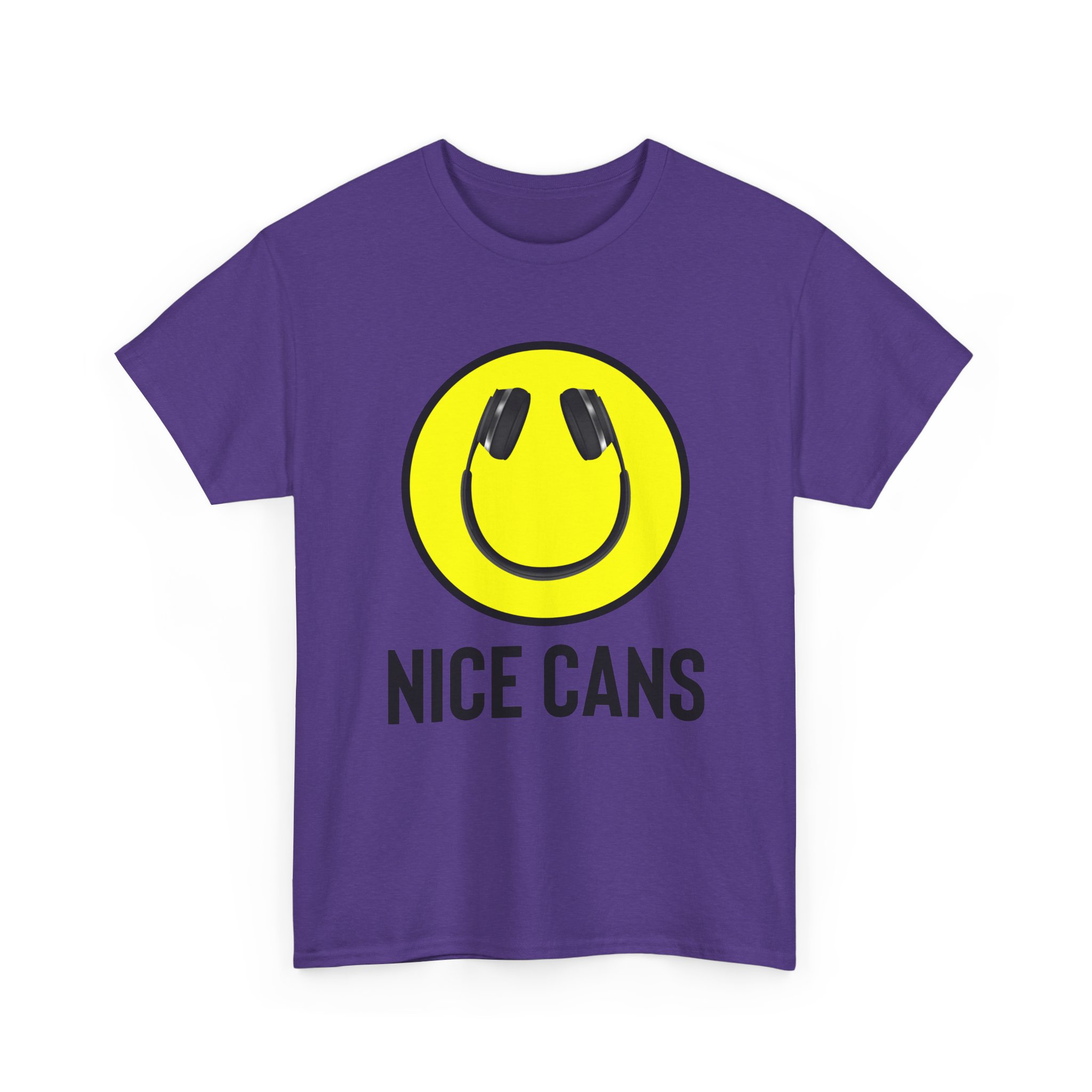 Funny Music Lover Tee - "Nice Cans" Unisex Heavy Cotton Shirt - Image 47