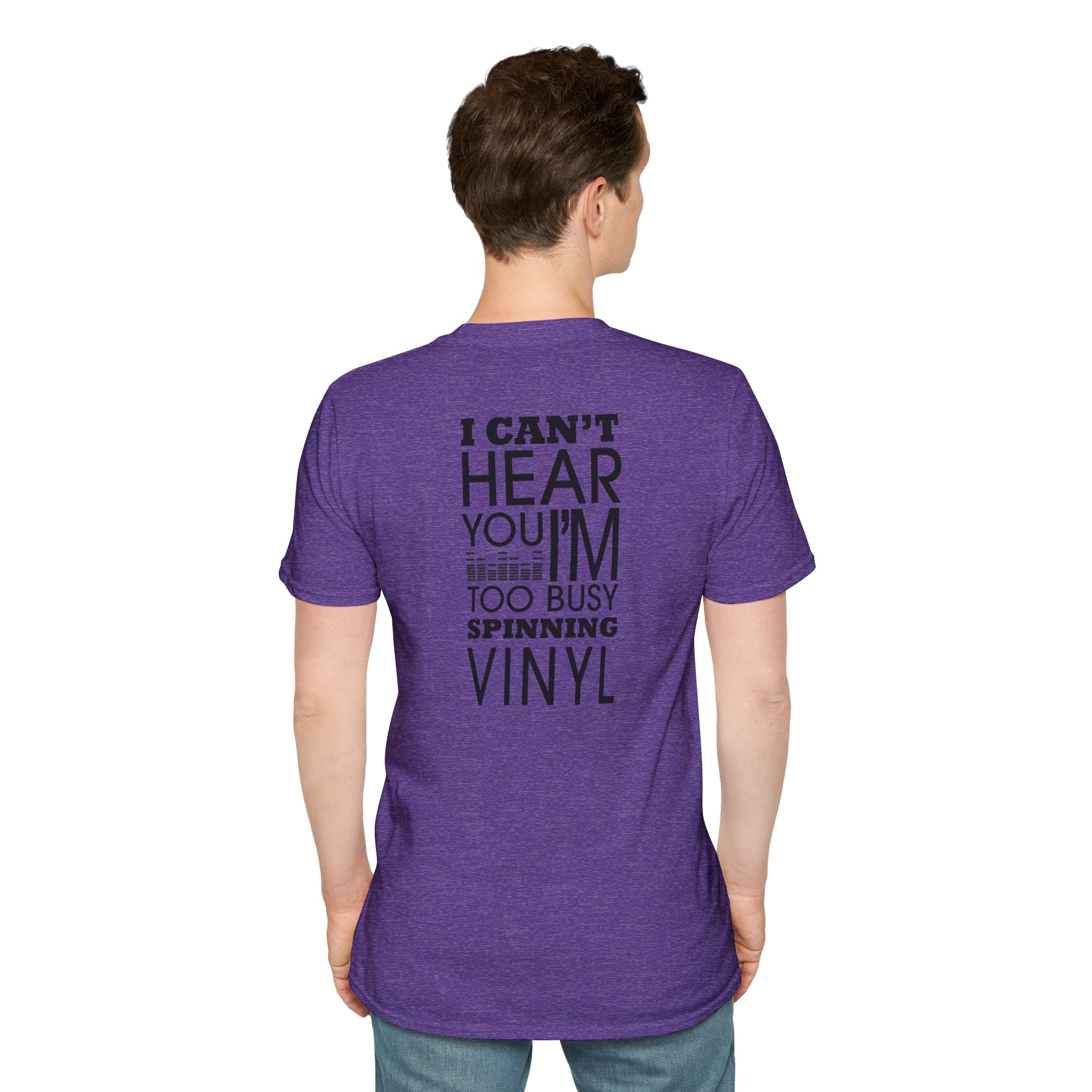 Vinyl Spinner T-Shirt - Unisex Music Lover Tee - Image 50