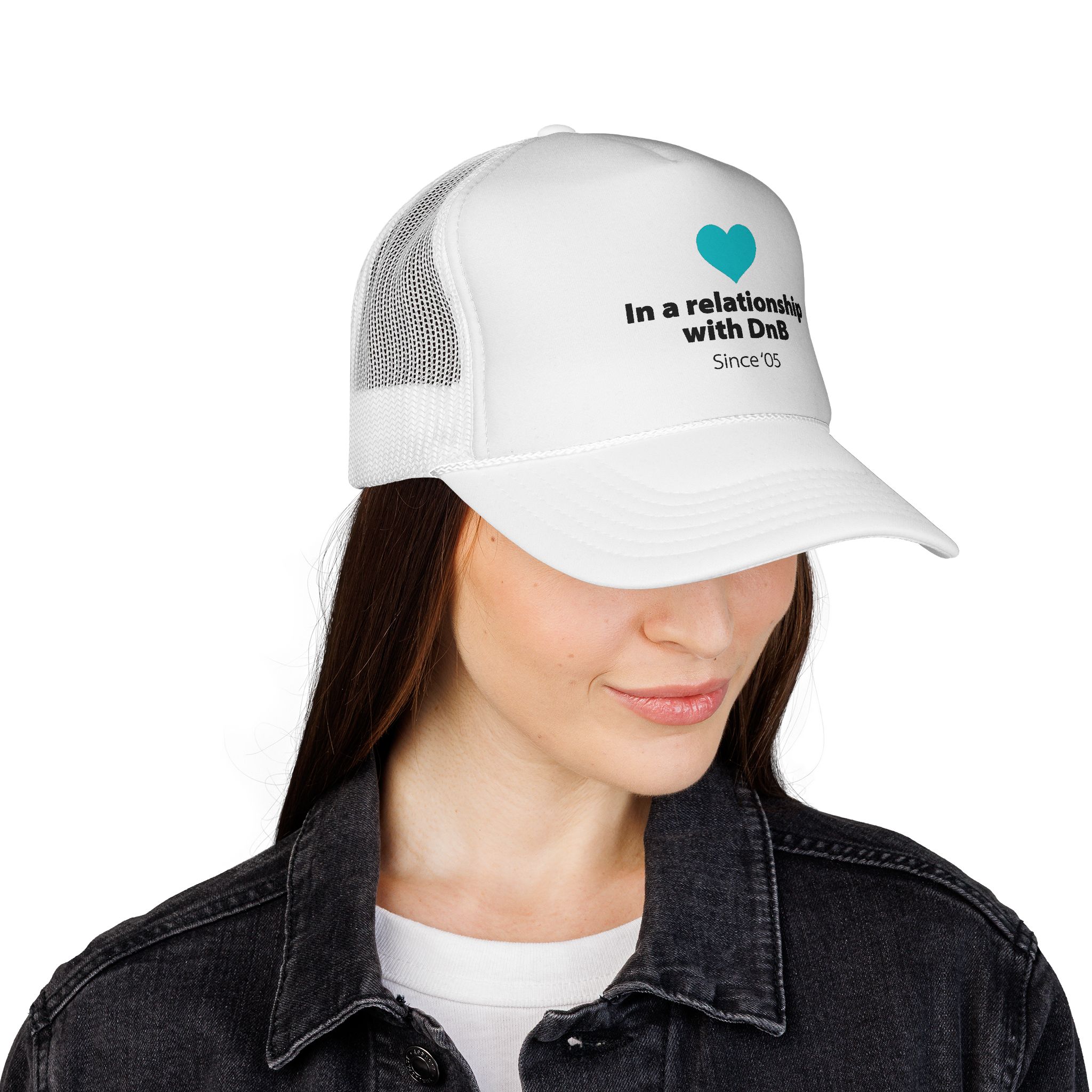 Trucker Cap – "In a Relationship with DnB Since '05" Retro Drum & Bass Hat - Image 32