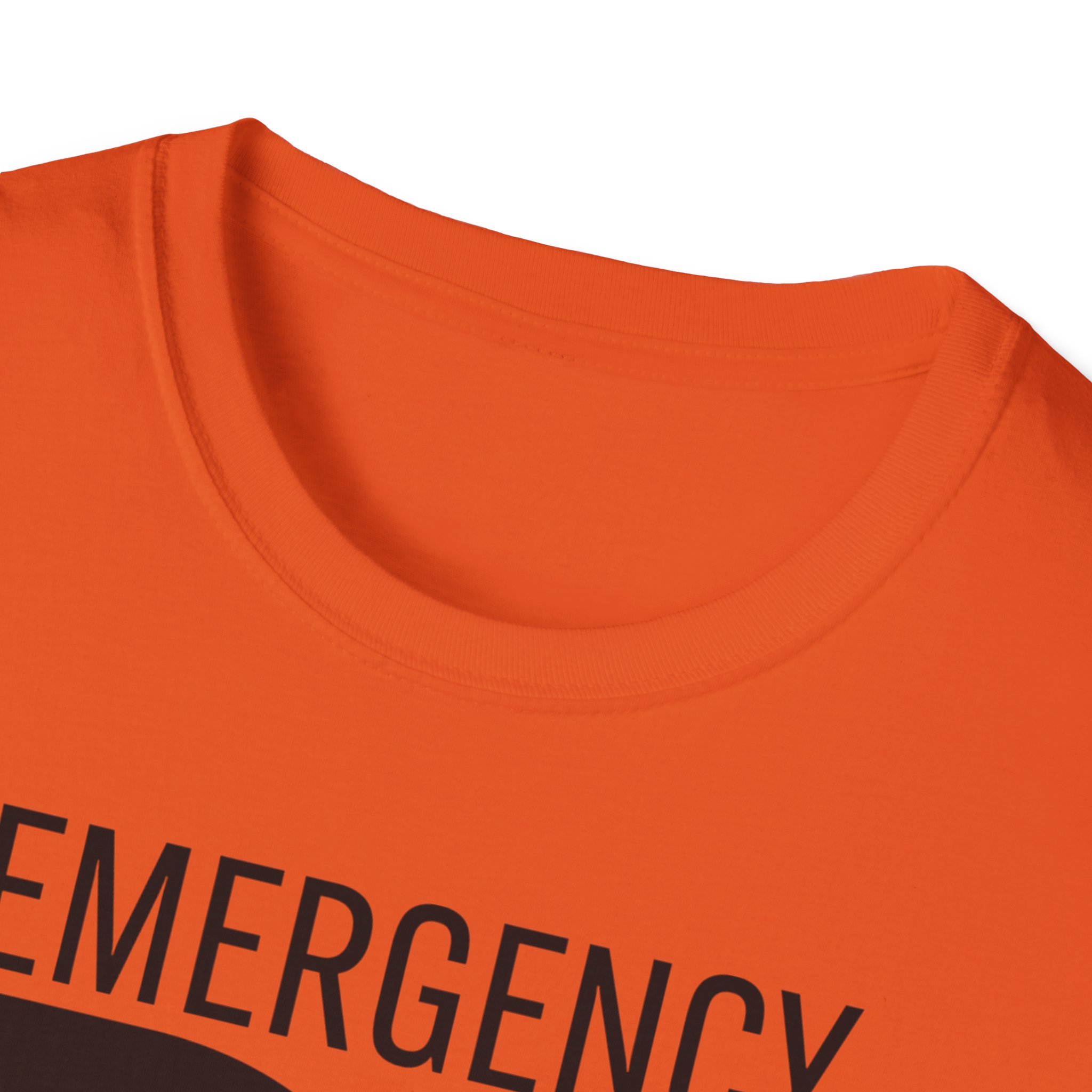 Emergency DJ Unisex Softstyle T-Shirt - Perfect for Music Lovers and Events - Image 15