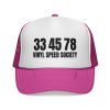 Vinyl Speed Society Trucker Cap - Thumbnail Image 1