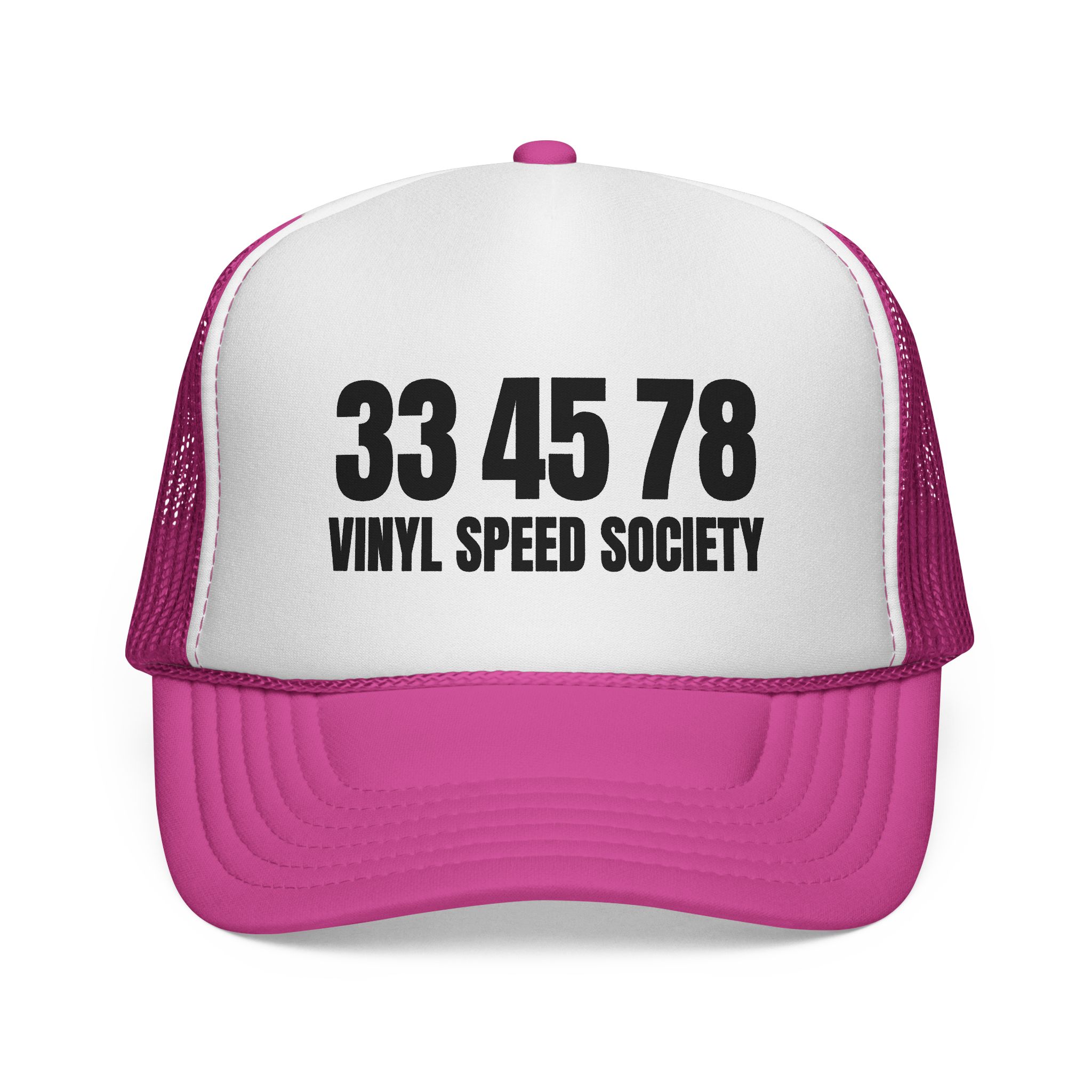 Vinyl Speed Society Trucker Cap - Image 1