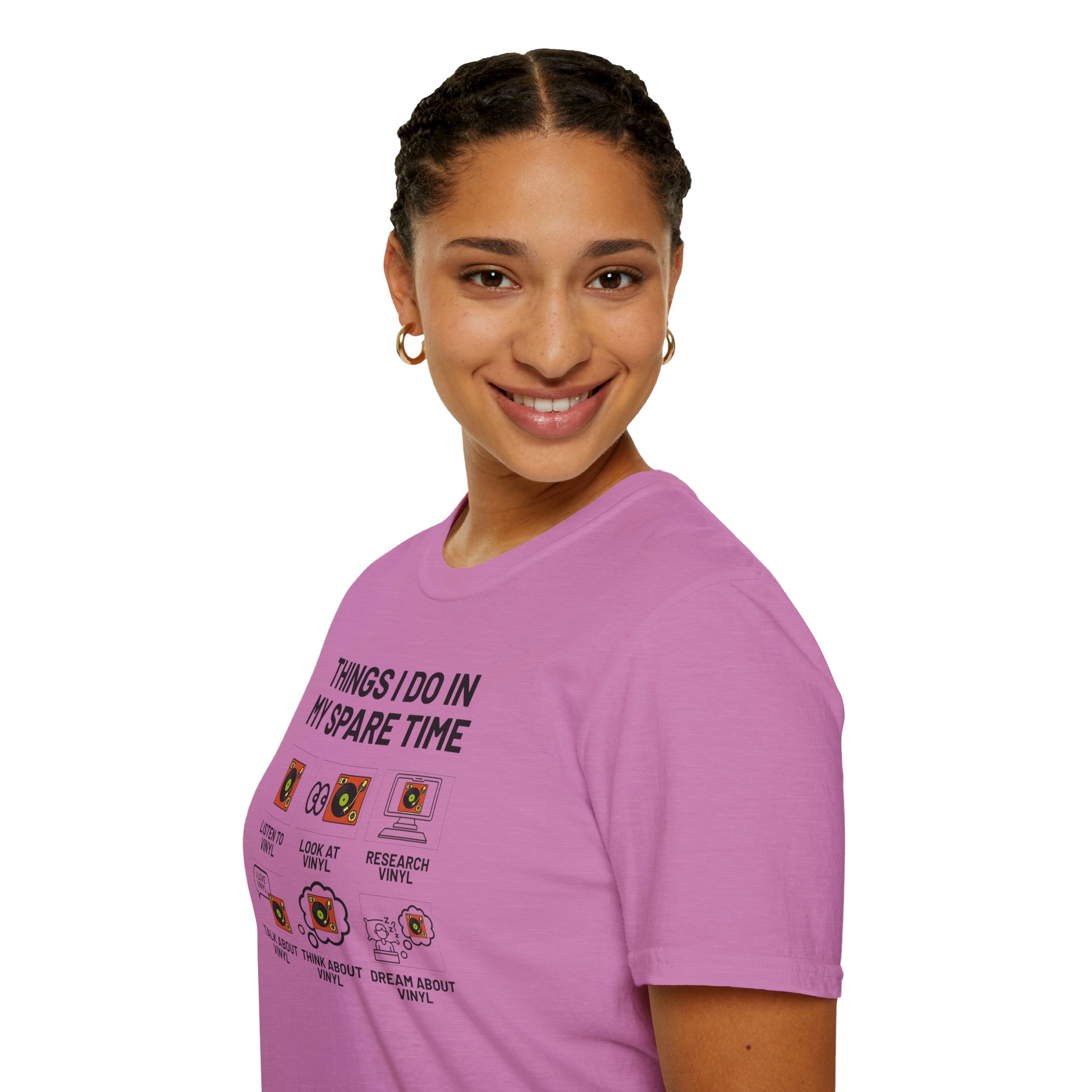 Things I Do In My Spare Time T-Shirt — Funny Hobbies Graphic Tee - Image 106