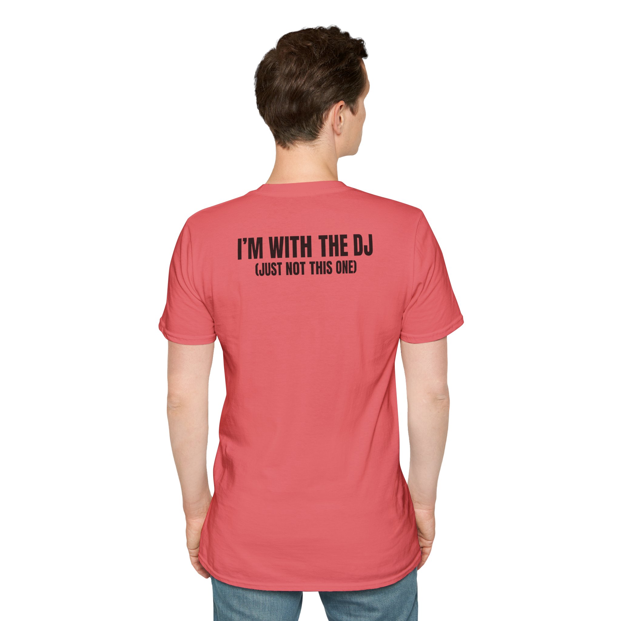 DJ Humor Unisex Softstyle T-Shirt - Perfect for Music Lovers - Image 24
