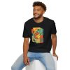 Retro Geometric Vinyl Record T-Shirt — Vintage Music Graphic Tee - Thumbnail Image 29