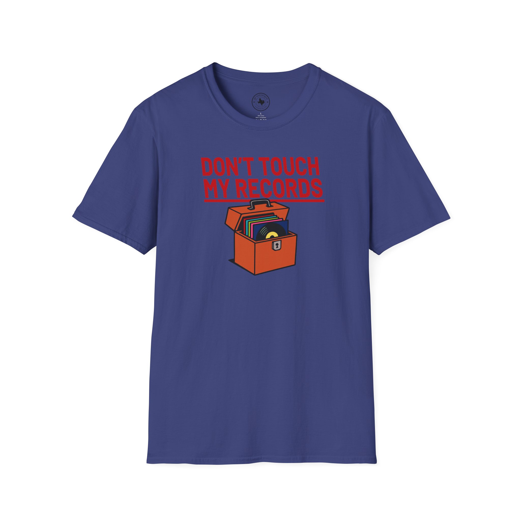 Don't Touch My Records T-Shirt — Retro Vinyl Collector Shirt - Image 82