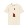 Electric Guitar Graphic T-Shirt — Red Psychedelic Music Tee - Thumbnail Image 55