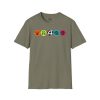 Music Icon Row T-Shirt — Colorful Band Equipment Graphic Tee - Thumbnail Image 55