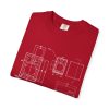 Blueprint Camera Unisex T-Shirt, Casual Wear, Artist Gift, Photography Tee, Unique Apparel, Comfortable Style - Thumbnail Image 37