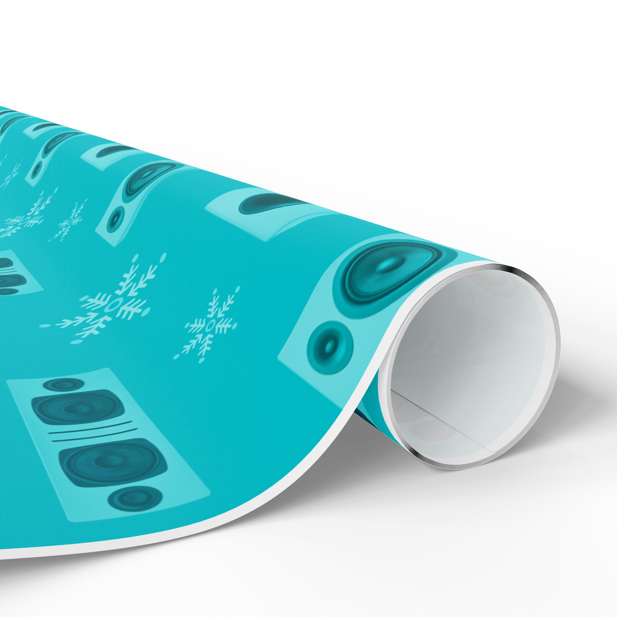 Holiday Wrapping Papers - Teal - Image 2