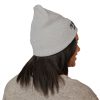 I'm With The DJ (Just Not This One) Embroidered Cuffed Beanie - Thumbnail Image 3