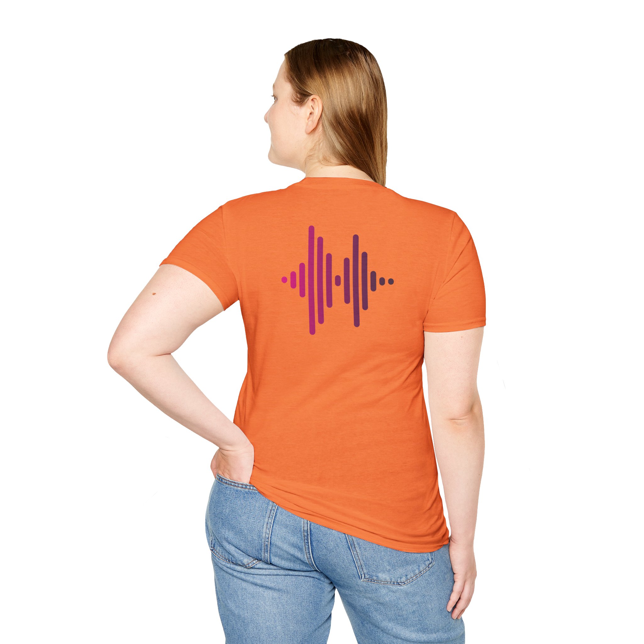 Soundwave Graphic T-Shirt — Modern Audio Waveback Tee - Image 17