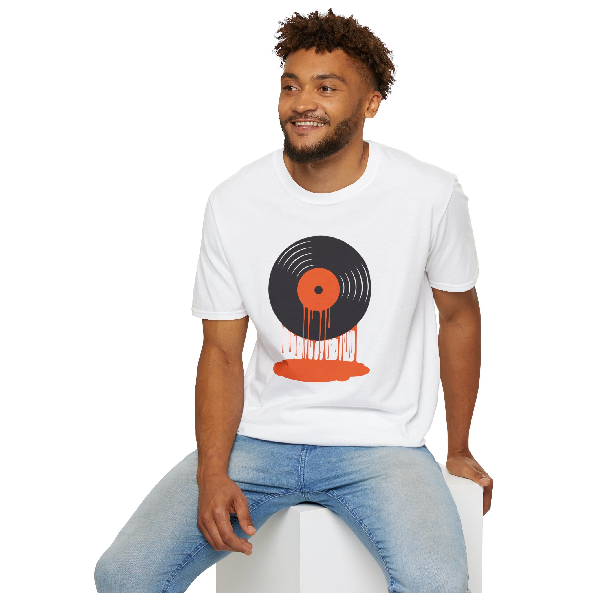 Vinyl Record Drip T-Shirt — Retro Music Tee - Image 18