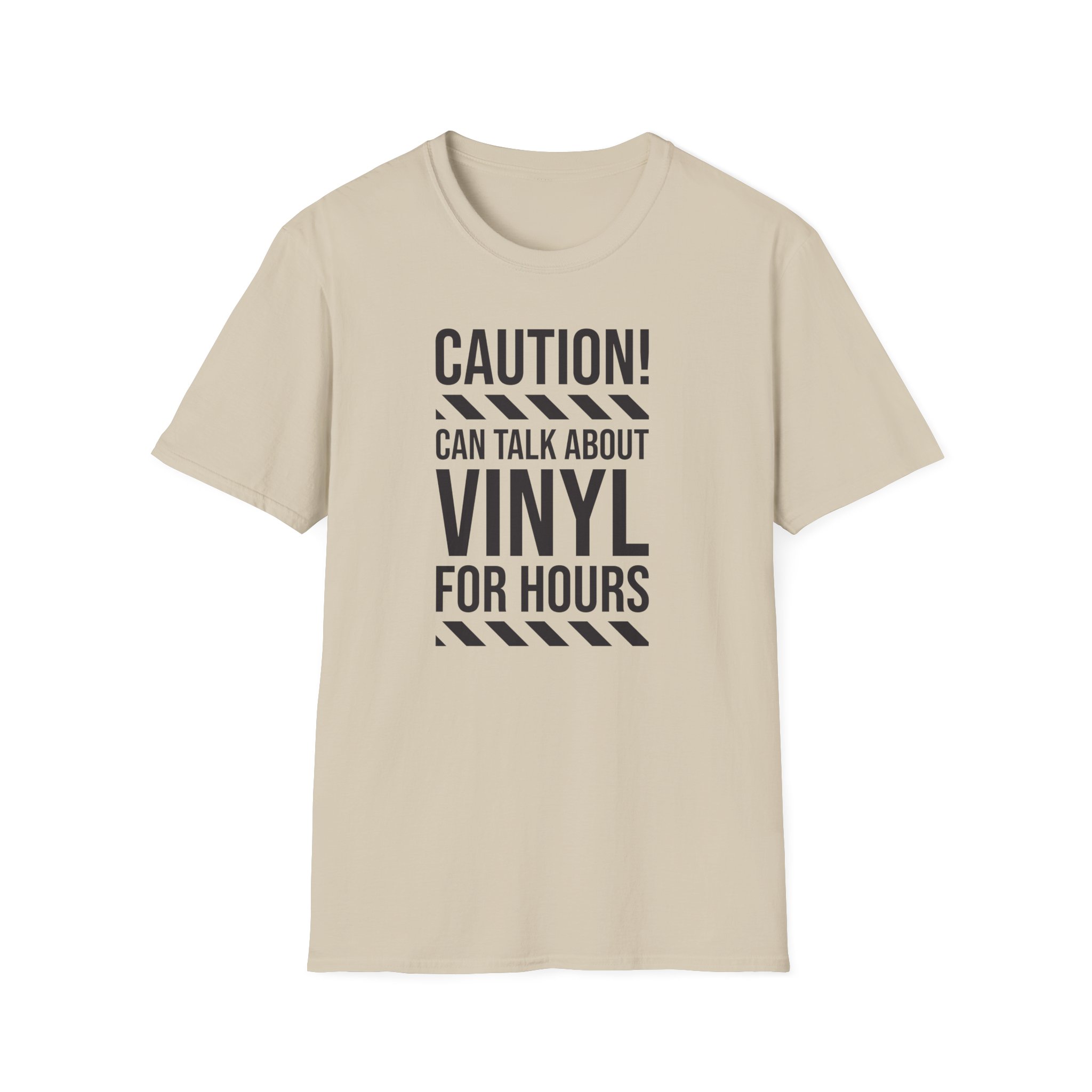 Vinyl Lover T-Shirt — "Caution! Can Talk About Vinyl For Hours" Music Tee - Image 13