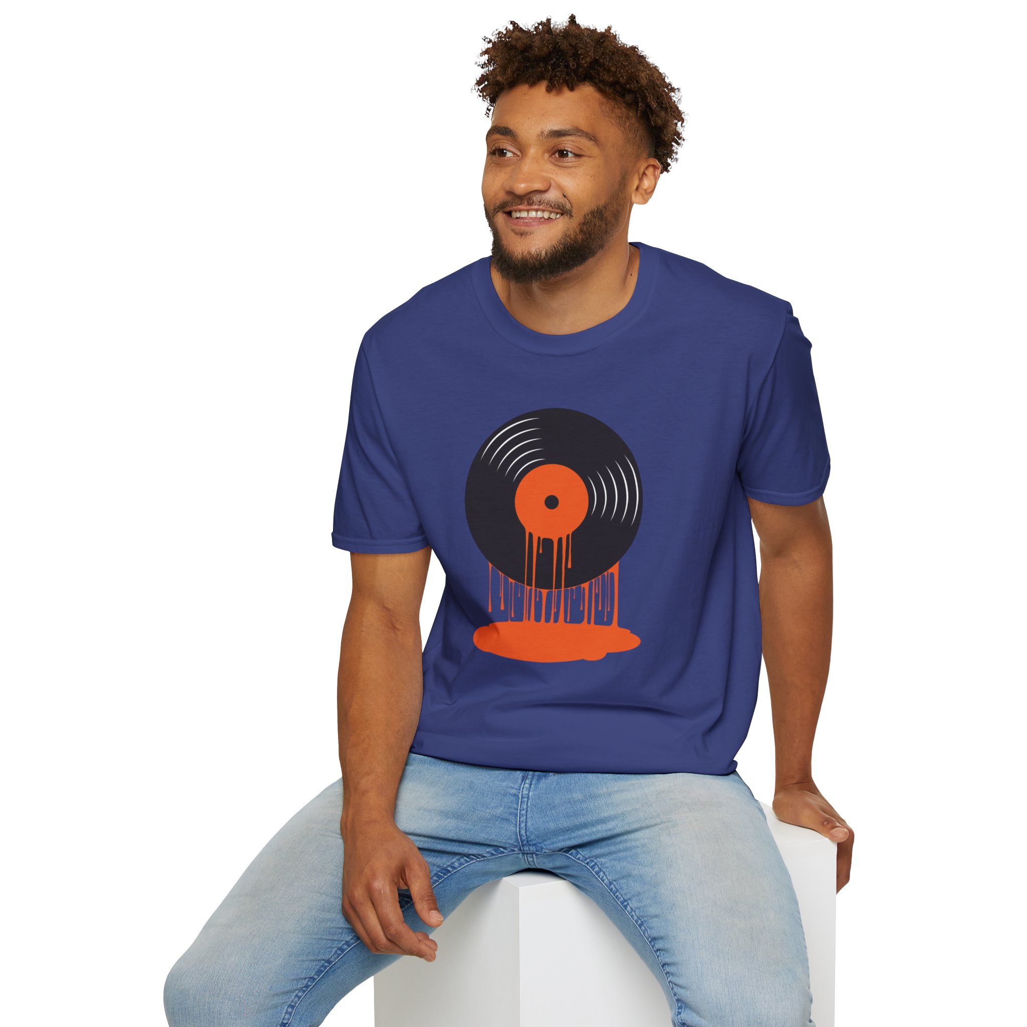 Vinyl Record Drip T-Shirt — Retro Music Tee - Image 108