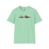 Sunset Soundwave T-Shirt — Minimal Nature Waveform Tee - Thumbnail Image 73