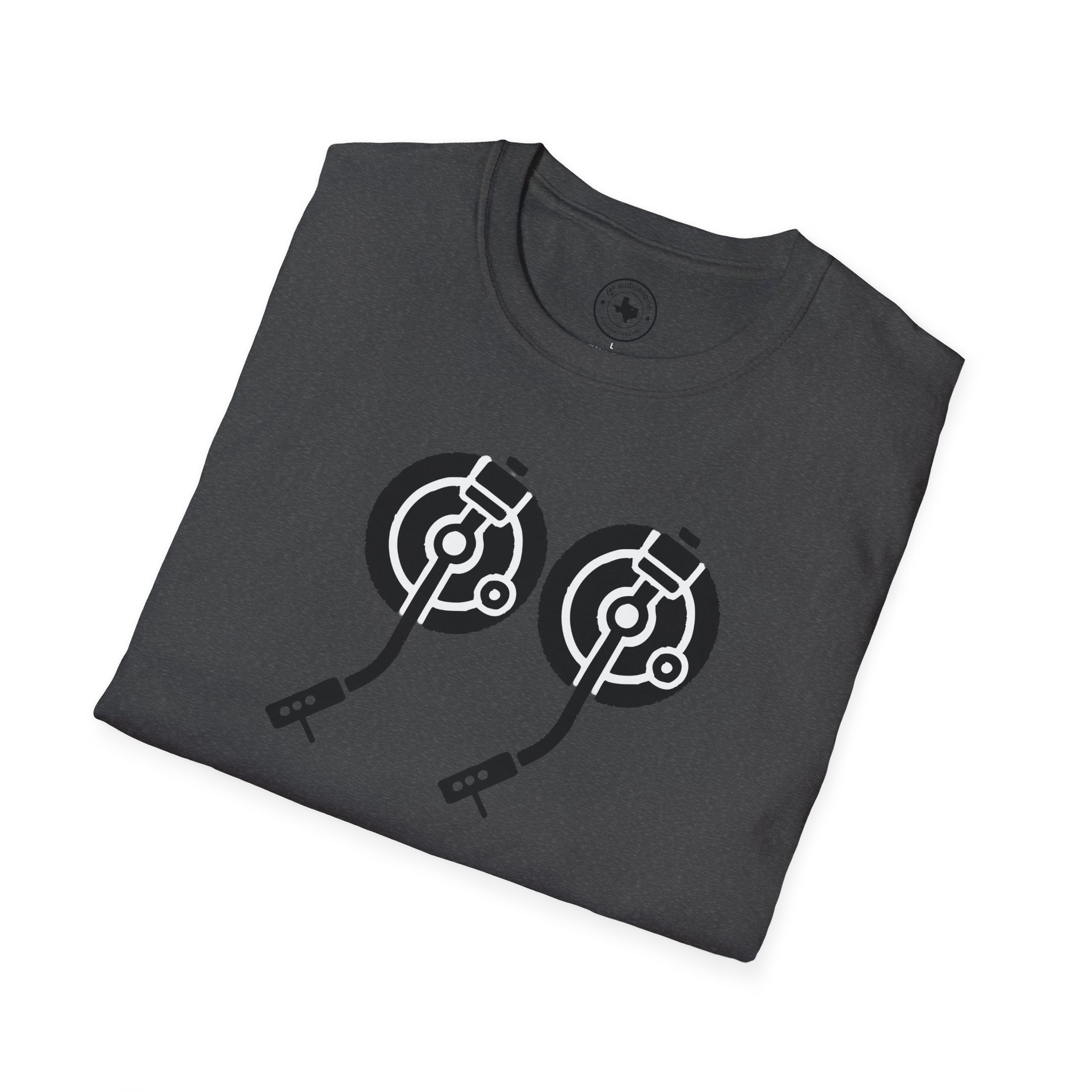 Record Player Turntable Tee — Retro DJ Vinyl Graphic T-Shirt - Image 114