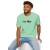 Sunset Soundwave T-Shirt — Minimal Nature Waveform Tee - Thumbnail Image 80
