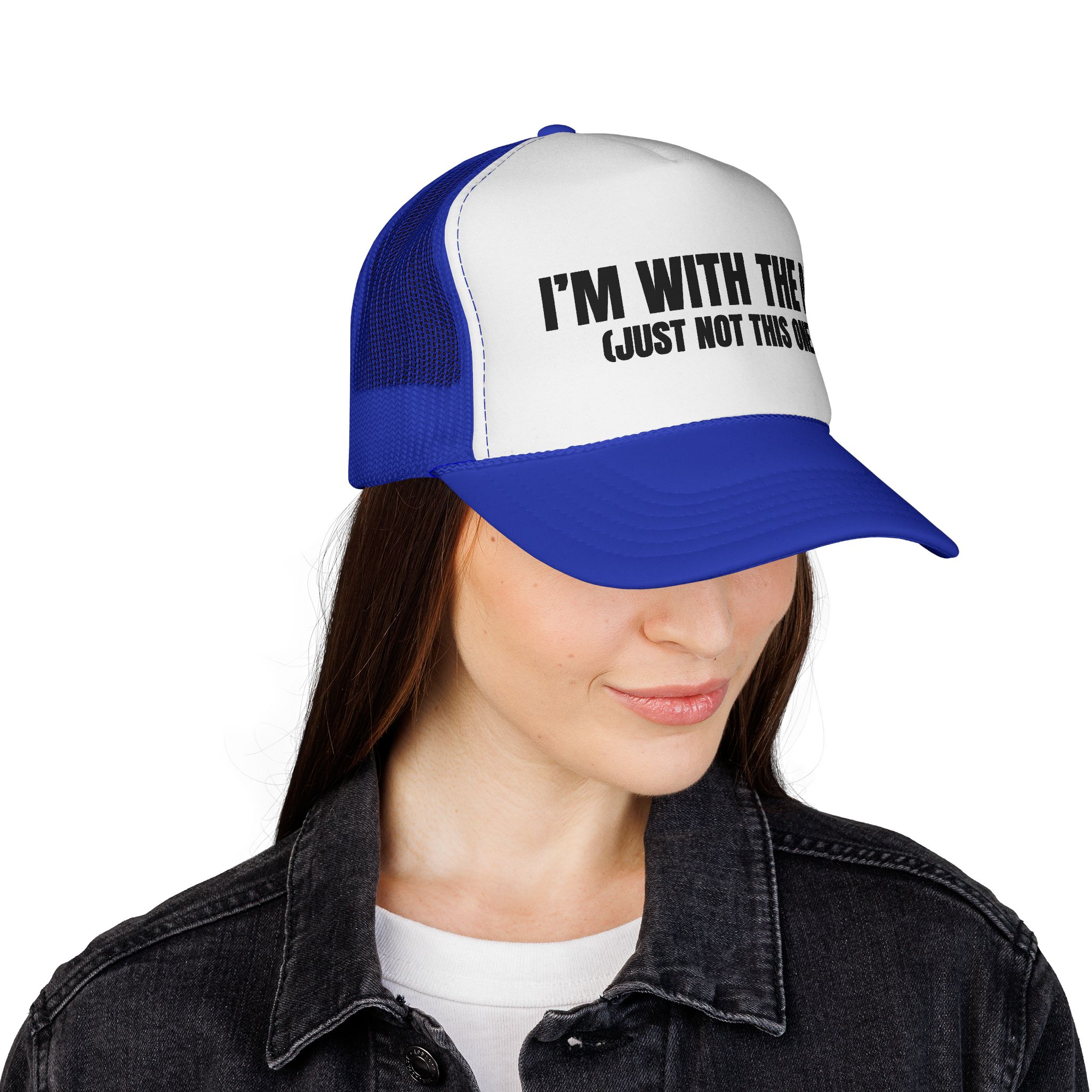 Fun DJ Trucker Cap - I'm with the DJ (Just Not This One) - Image 20