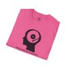 Analog Thoughts T-Shirt — 'Pure Analog Thoughts' Record Head Graphic Tee - Thumbnail Image 108