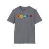 Music Icon Row T-Shirt — Colorful Band Equipment Graphic Tee - Thumbnail Image 2