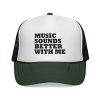 Music Vibe Trucker Cap - "Music Sounds Better With Me" - Thumbnail Image 1