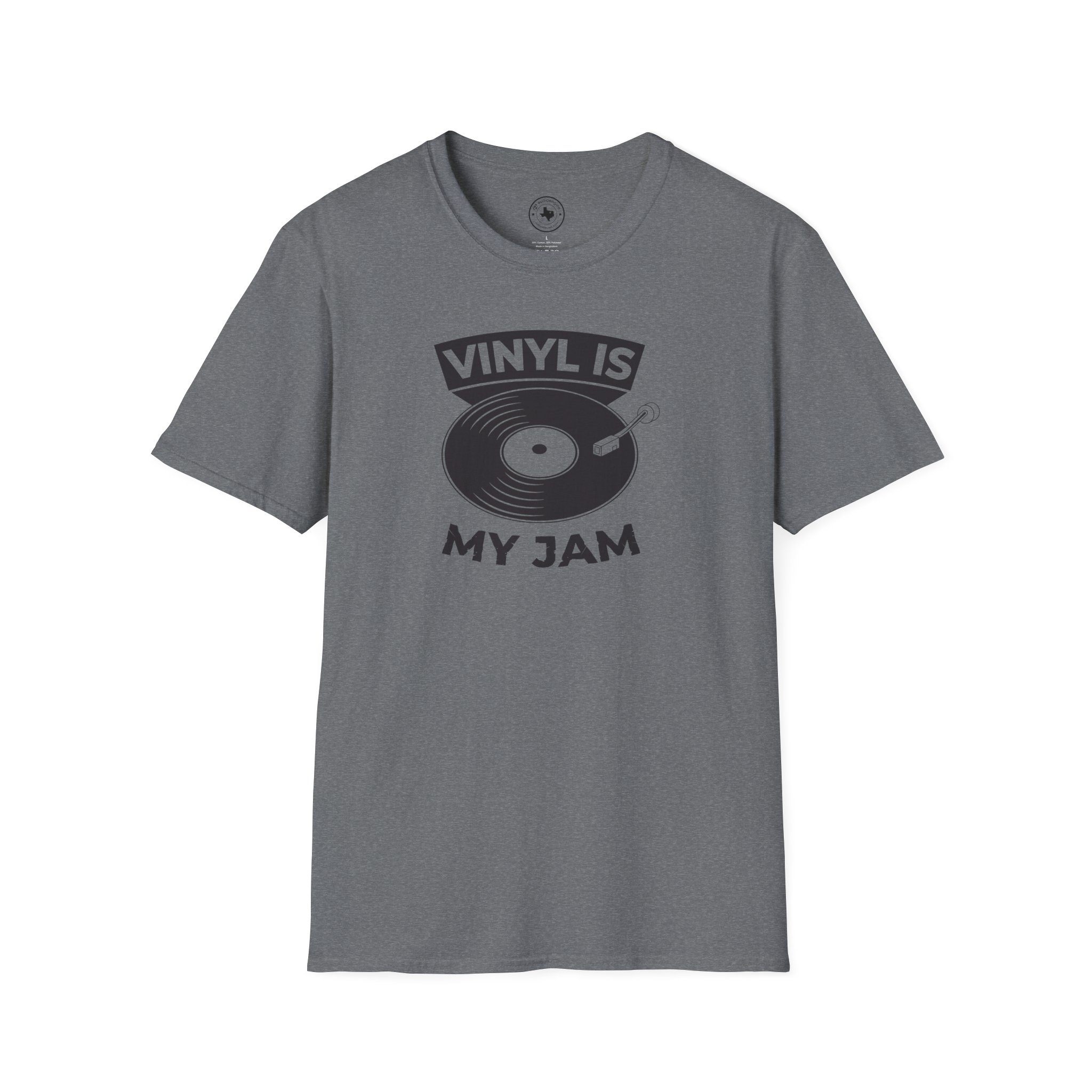Vinyl Is My Jam T-Shirt — Retro Record Lover Tee - Image 81