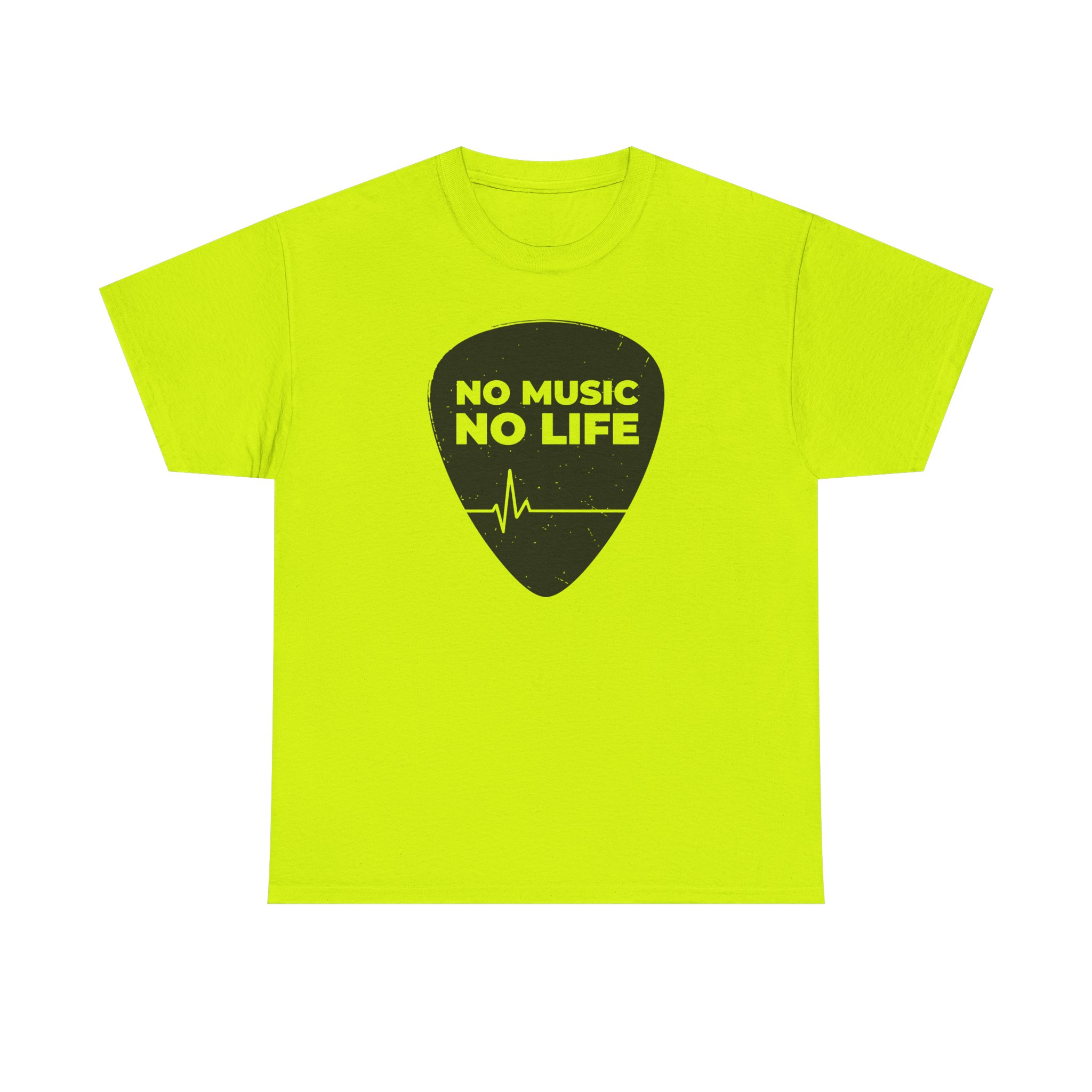 Music Lover Unisex Tee - "No Music No Life" Graphic T-Shirt - Image 29