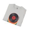 Retro Vinyl Record T-Shirt — Rainbow Stack Turntable Tee - Thumbnail Image 44