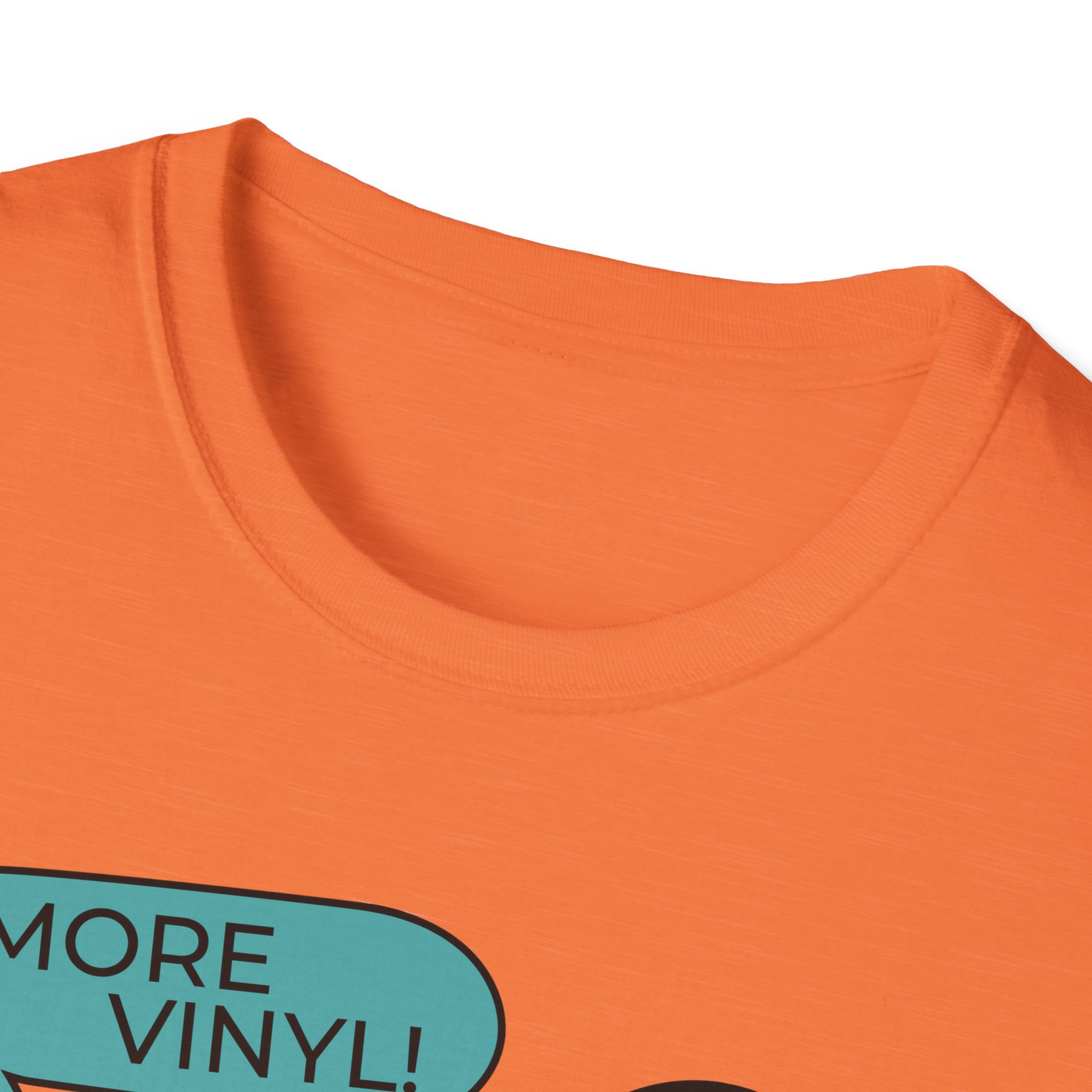 Vinyl Music Lover T-Shirt - More Vinyl Design - Image 11