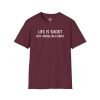 Life Is Short Buy More Records T-Shirt — Vinyl Lover Tee - Thumbnail Image 25
