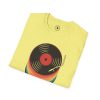 Retro Vinyl Record T-Shirt — Rainbow Stack Turntable Tee - Thumbnail Image 74