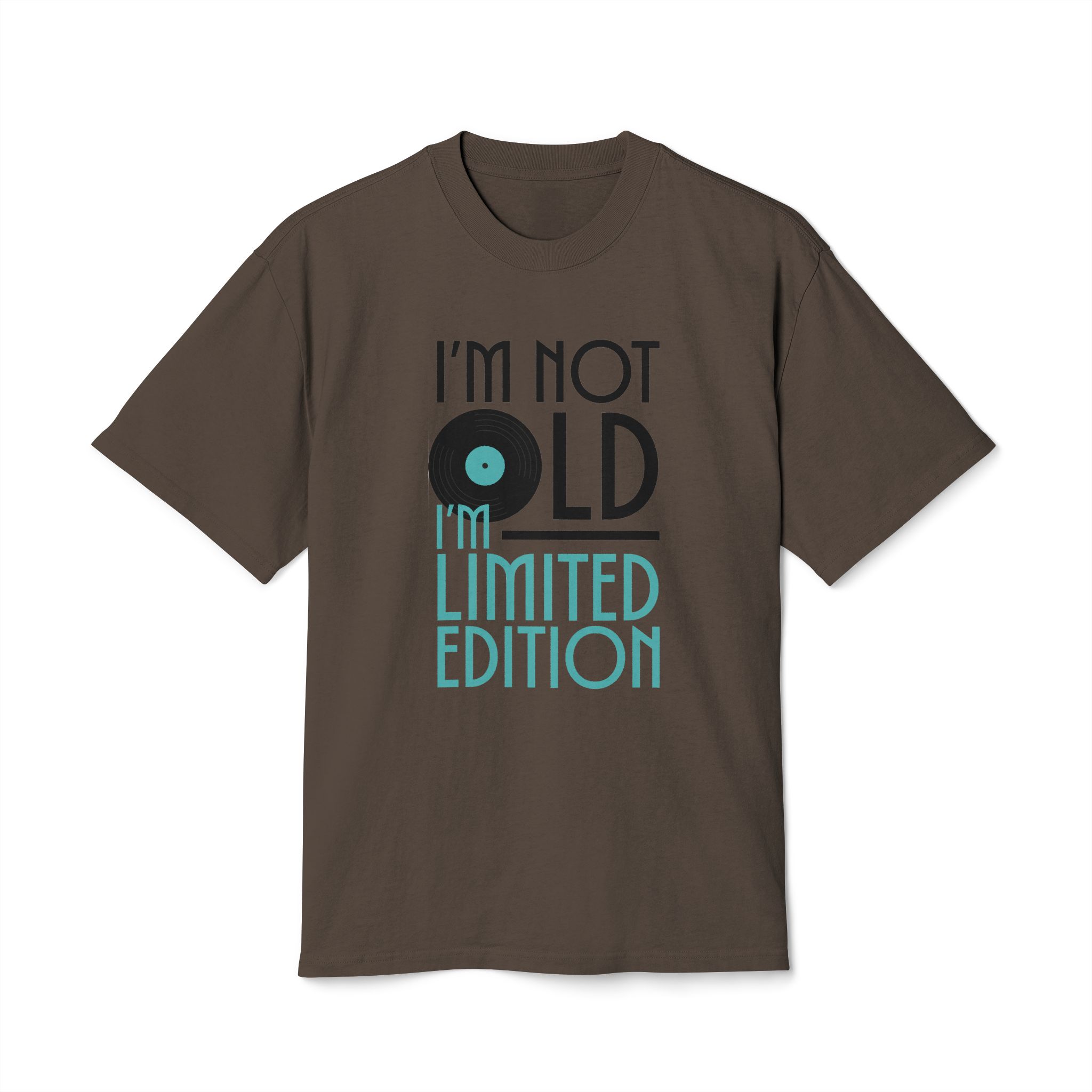 Vintage Vinyl-Inspired Unisex Heavy Faded Tee: 'I'm Not Old, I'm Limited Edition' - Image 17