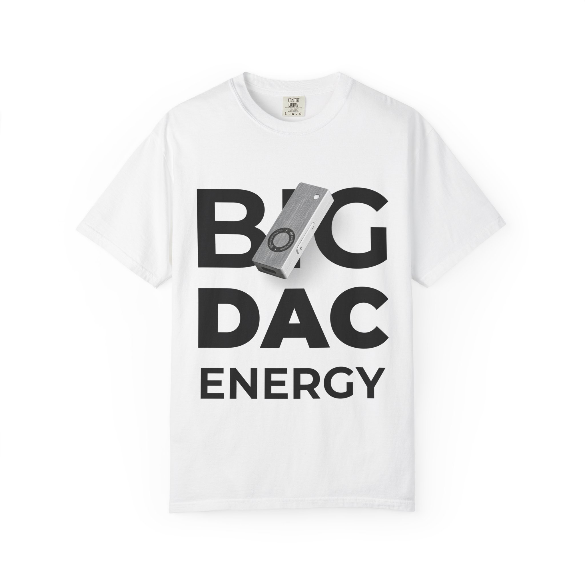 Big DAC Energy Graphic Tee - Image 1