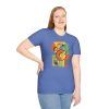 Retro Geometric Vinyl Record T-Shirt - Thumbnail Image 101