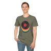 Retro Vinyl Record T-Shirt — Rainbow Stack Turntable Tee - Thumbnail Image 86
