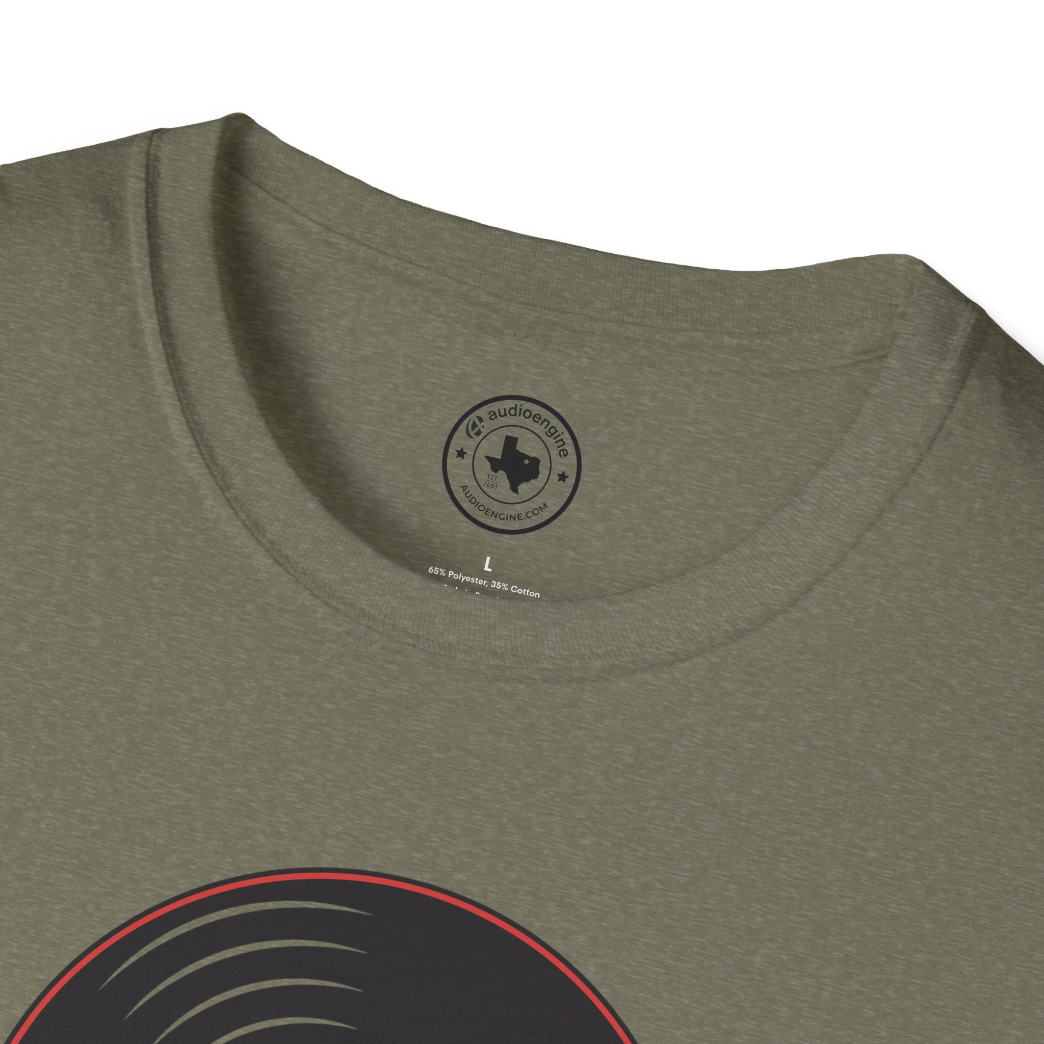 Retro Vinyl Record T-Shirt — Rainbow Stack Turntable Tee - Image 83