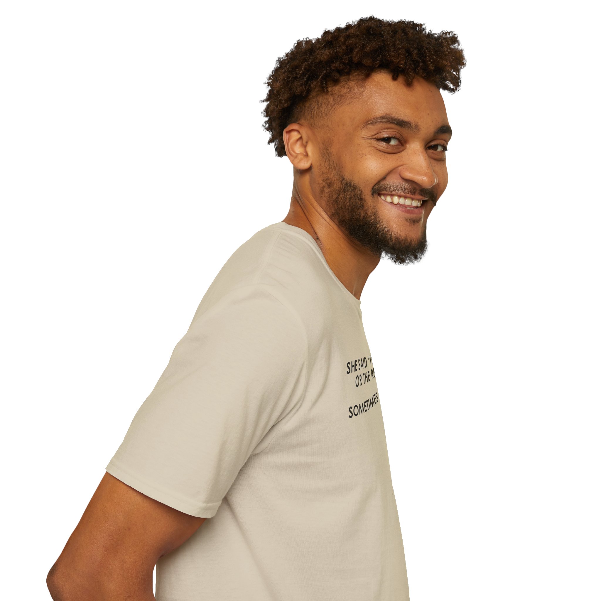 T-Shirt — “She Said ‘It’s Either Me or the Records.’ Sometimes I Miss Her.” Graphic Tee - Image 23