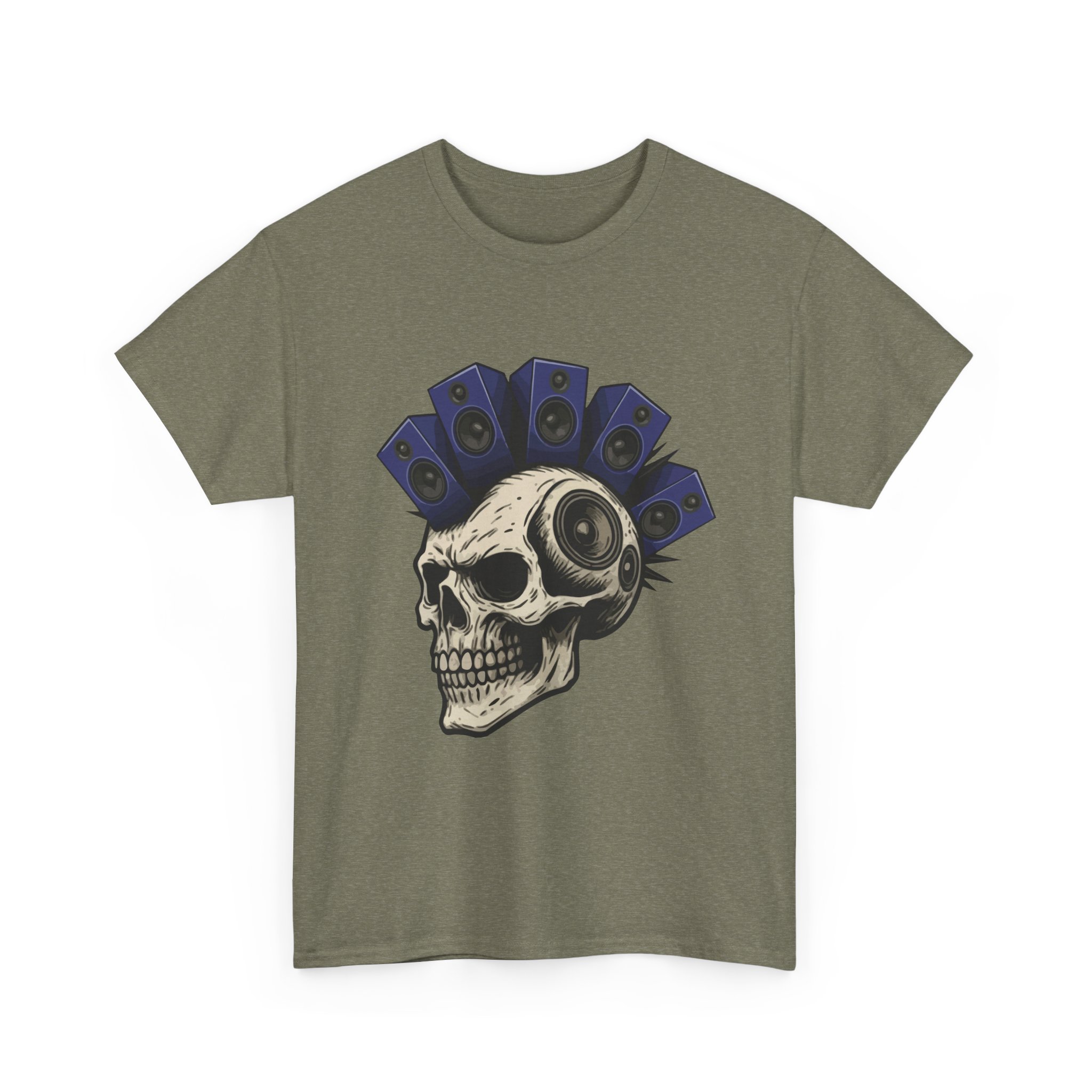 Skull Graffiti T-Shirt, Music Lover Tee, Festival Fashion Shirt, Unisex Graphic Tee, Edgy Streetwear Apparel - Image 23