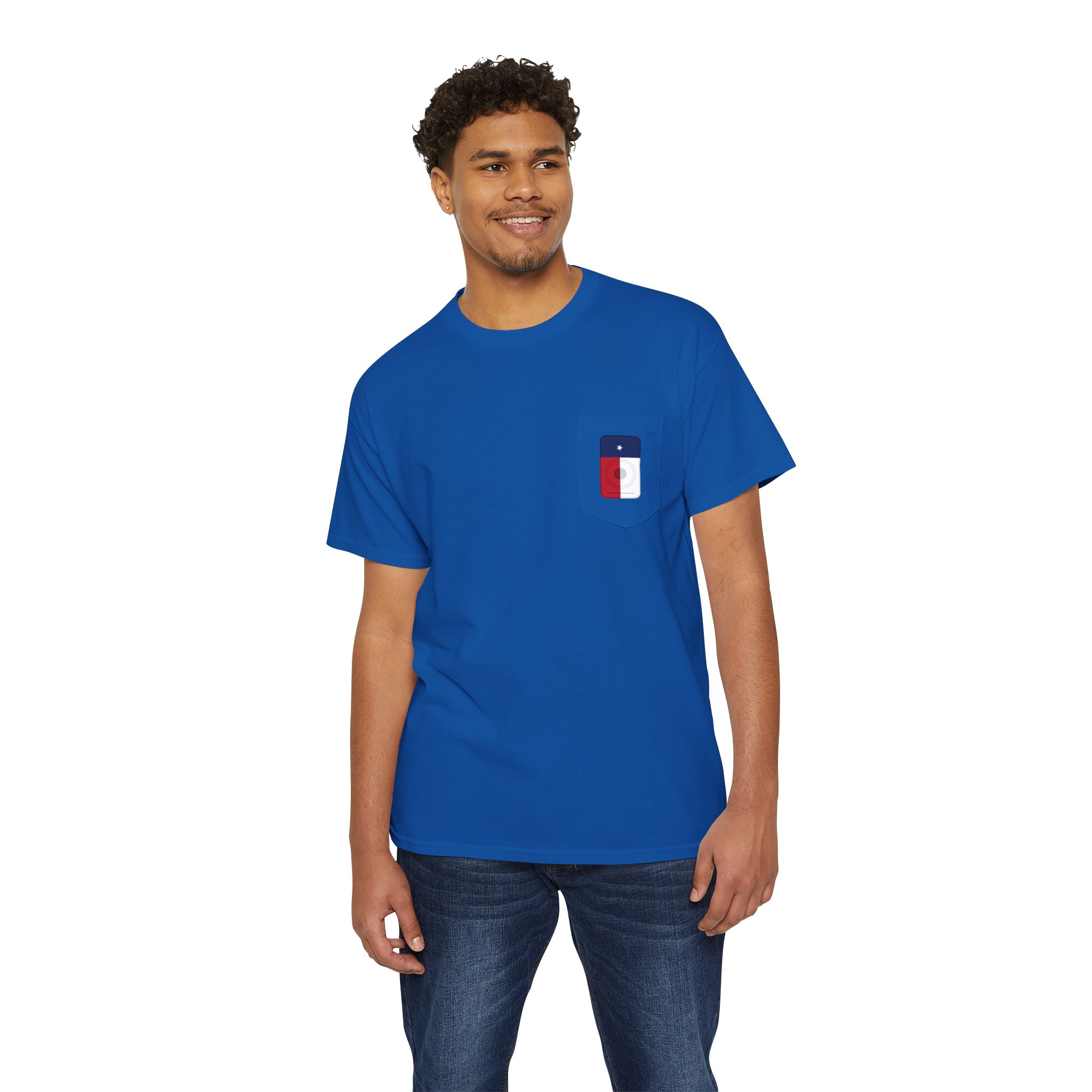 Texas Flag Pocket Tee for Casual Days - Image 23