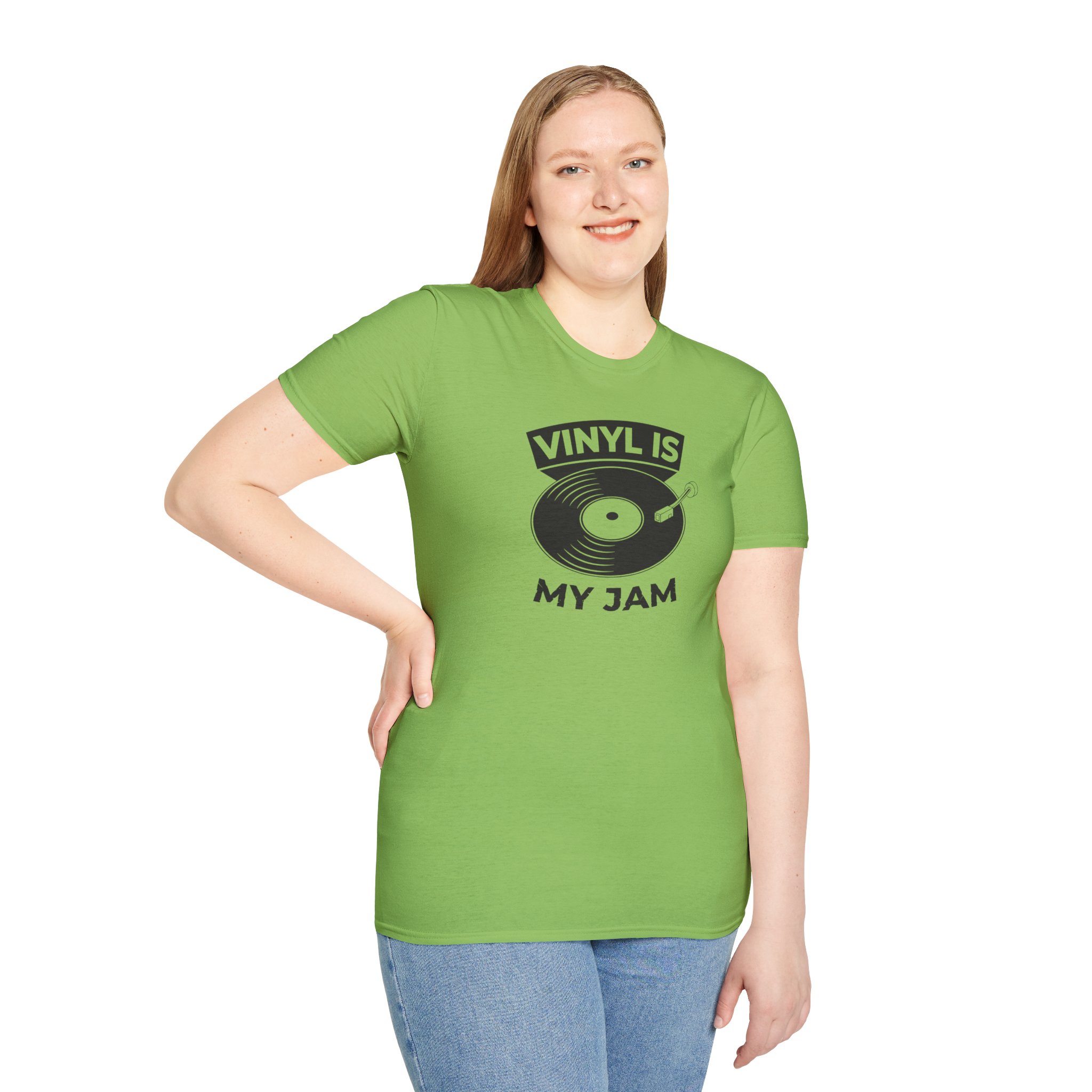 Vinyl Is My Jam T-Shirt — Retro Record Lover Tee - Image 69