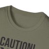 Vinyl Lover T-Shirt — "Caution! Can Talk About Vinyl For Hours" Music Tee - Thumbnail Image 51