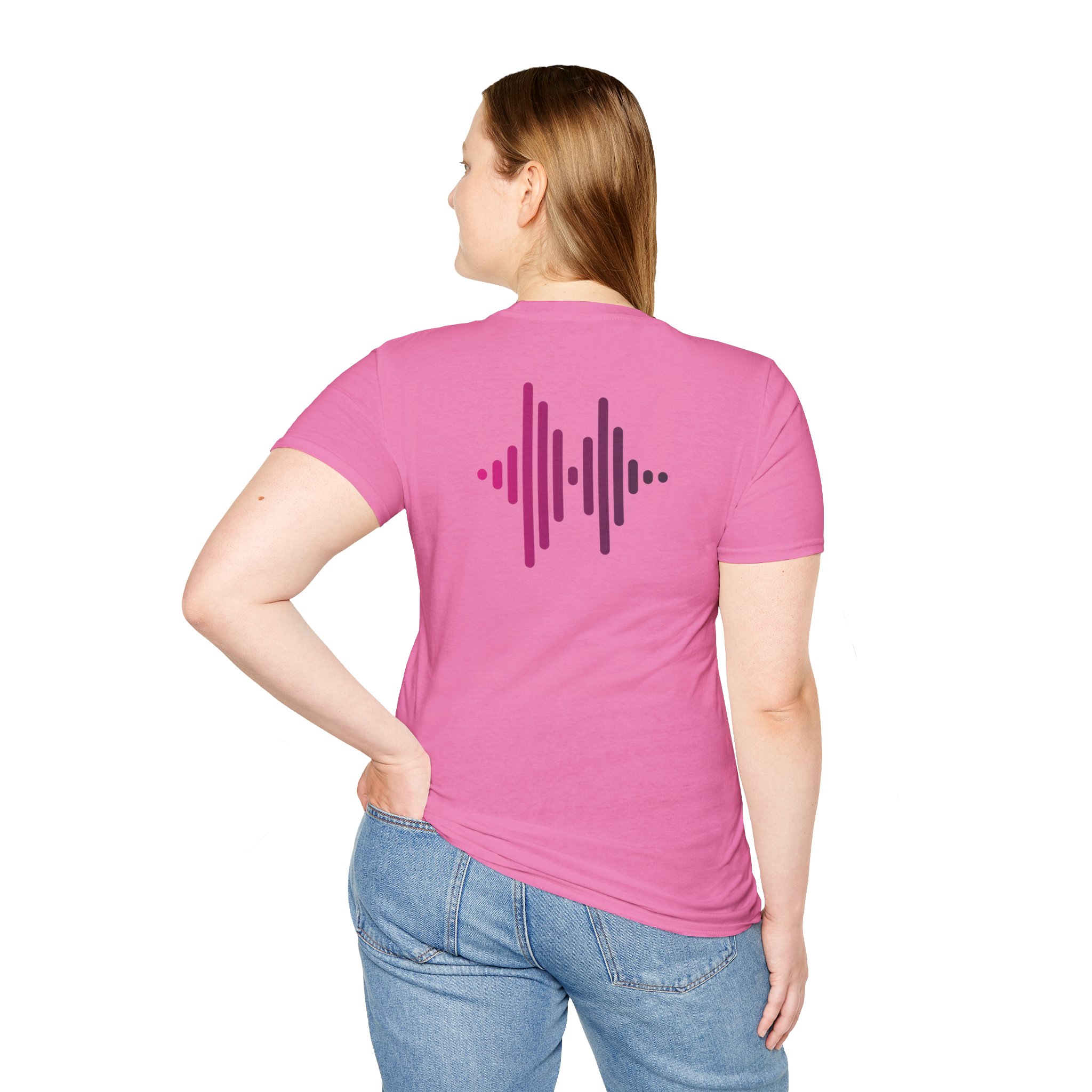 Soundwave Graphic T-Shirt — Modern Audio Waveback Tee - Image 89