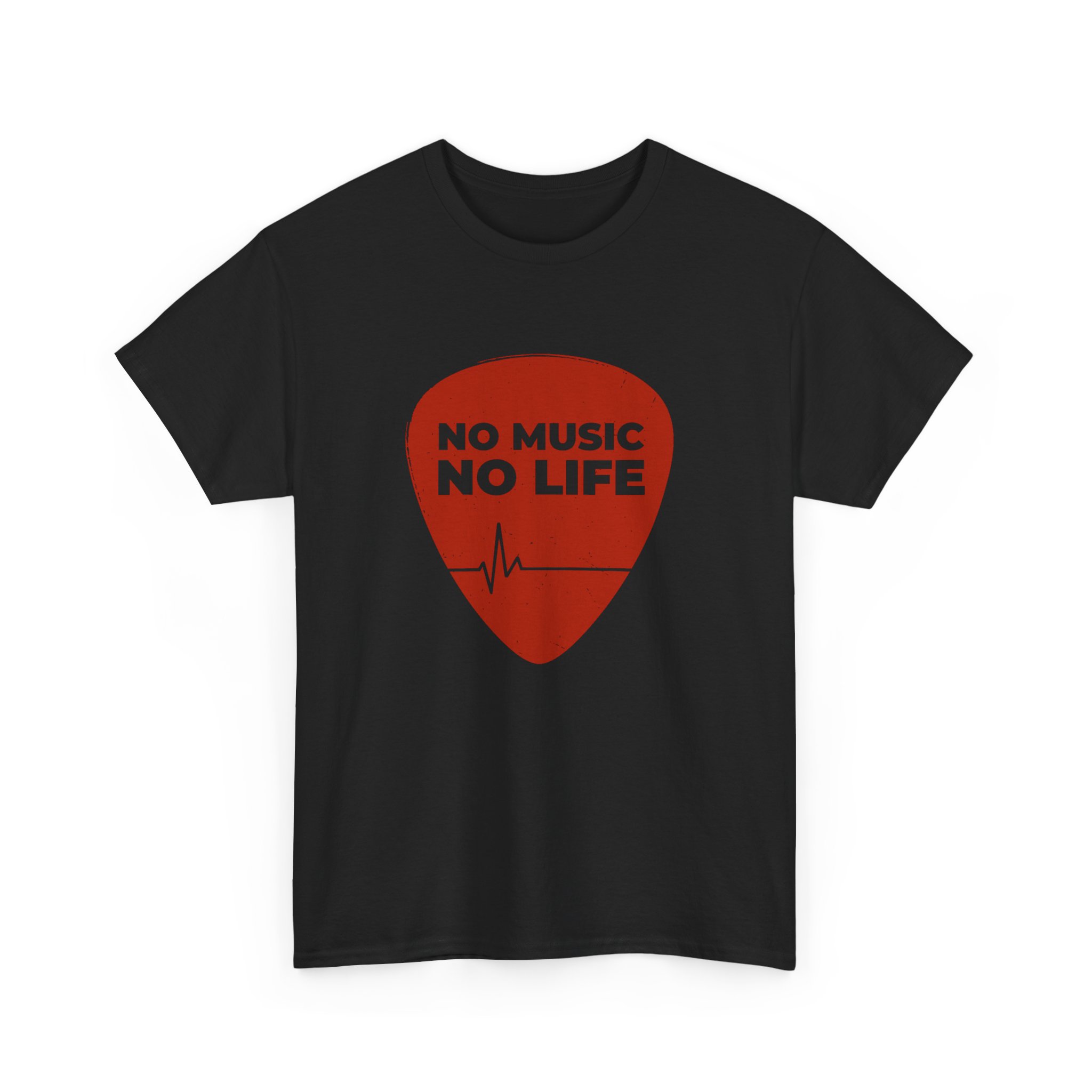 No Music No Life Unisex Heavy Cotton Tee - Image 15