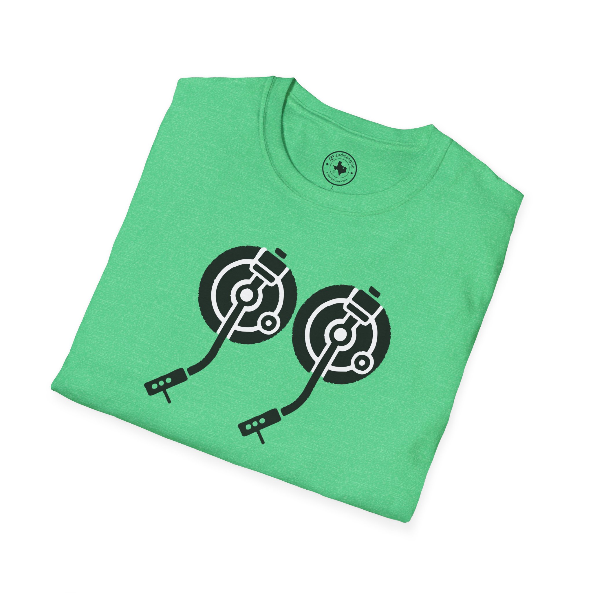Record Player Turntable Tee — Retro DJ Vinyl Graphic T-Shirt - Image 104