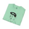 Retro Vinyl Head Illustration T-Shirt - Thumbnail Image 5