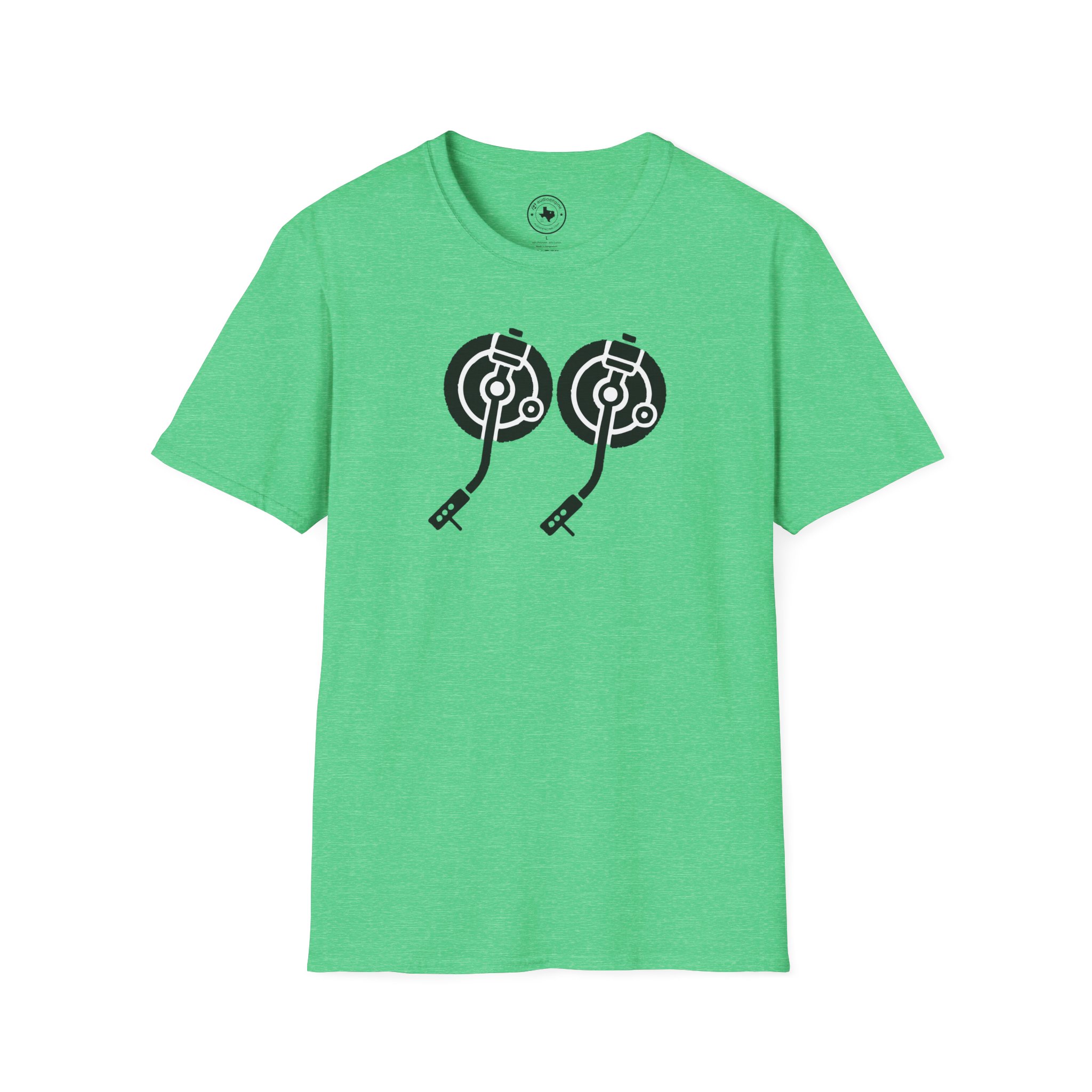 Record Player Turntable Tee — Retro DJ Vinyl Graphic T-Shirt - Image 101